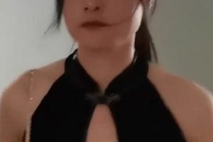 绳之韵菲菲OL居家时光有趣小旗袍网袜自缚